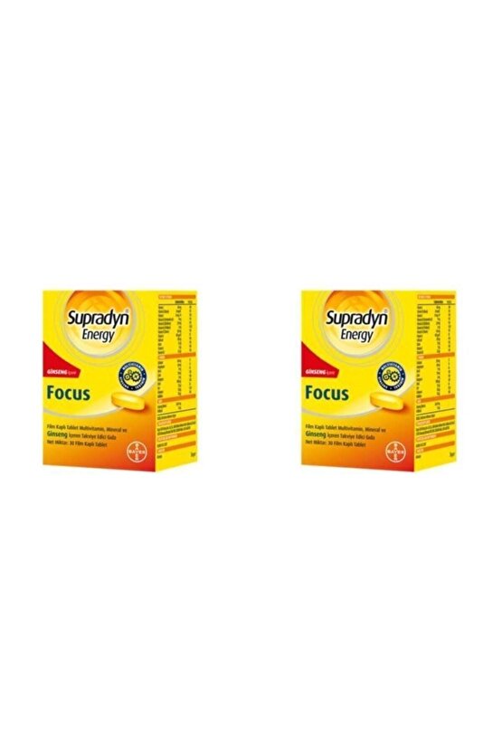 _energy Focus 30 Tablet 2li Paket
