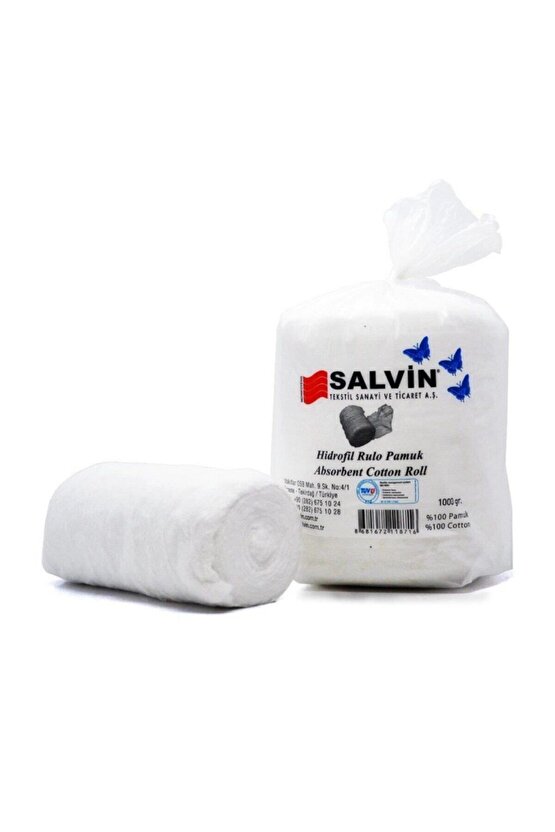 Hidrofil Rulo Pamuk 1 Kg 1000 Gr 4 Adet