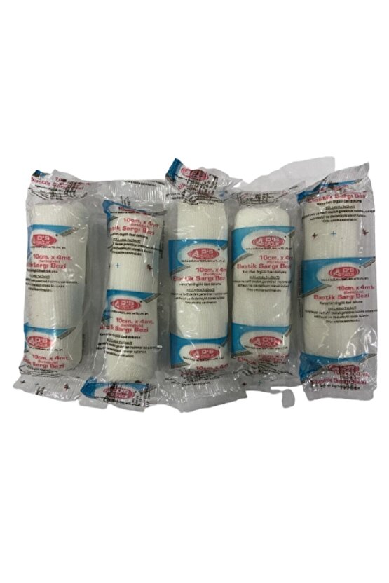 10 Cm X 400 Cm 5 Adet Hidrofil Sargı Bezi