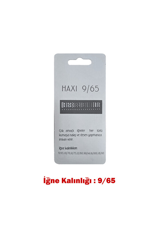 İğne (5li paket) 9 Numara