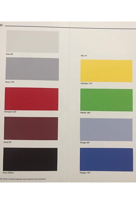 Su Bazlı Panel Kapı Boyası 2,5 lt - Kehribar