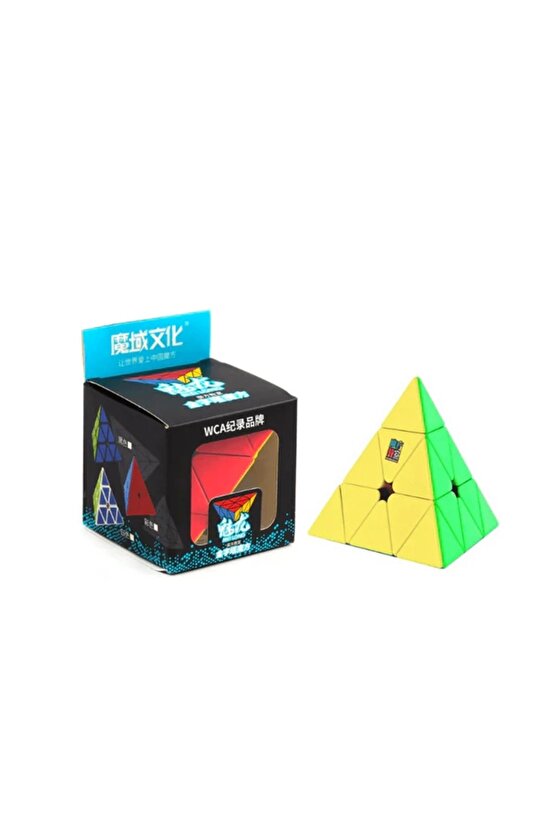 Orijinal MoYu Meilong Piramit Küp - Moyu Speed Cube - Moyu Piramit Zeka Küpü - Zeka Küpü - Rubik Küp