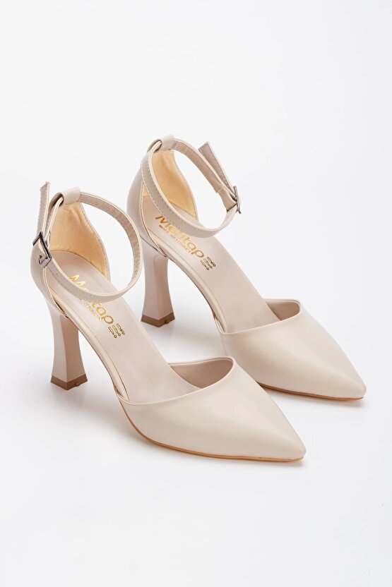 Kadın Özel Topuklu Ayakkabı Bej