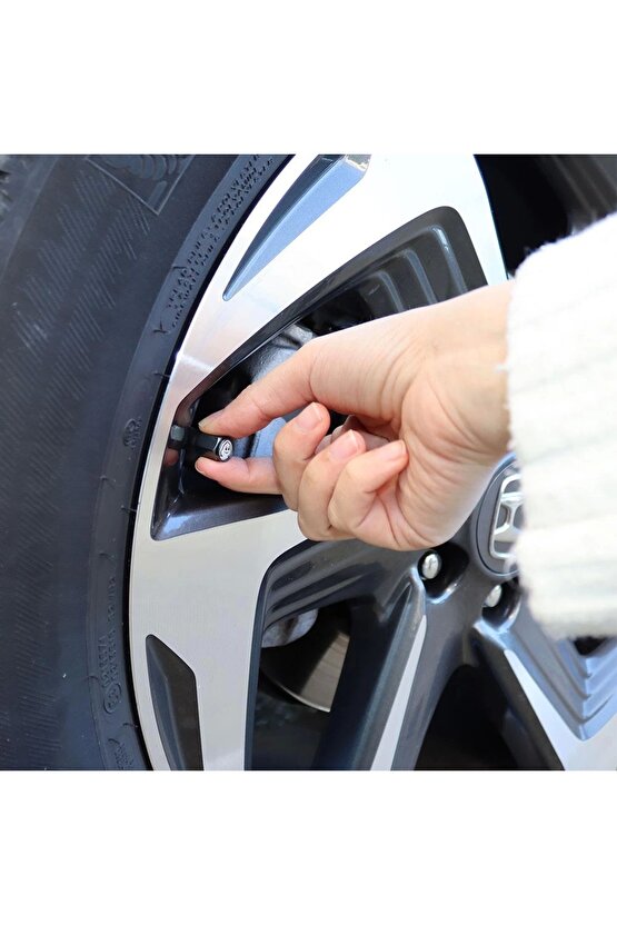 MC34273 Logolu Metal Universal Sibop Kapağı 4 Adet