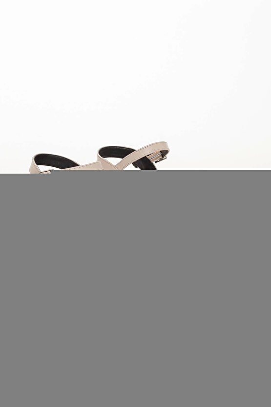 Kadın Hakiki Deri Fermuarlı Bot, Düğme Detaylı Mavi Deri Bot