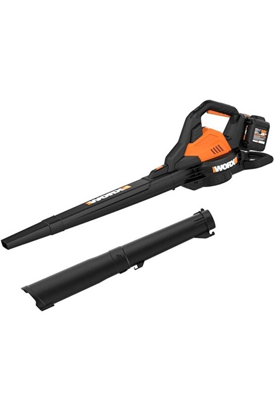 WG583E 40Volt 4.0Ah. Li-ion Kömürsüz Profesyonel Yaprak Toplama ve Üfleme