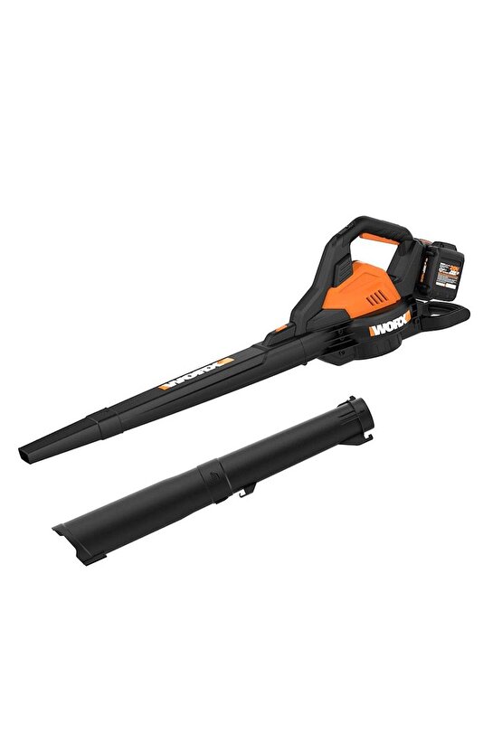 WG583E 40Volt 4.0Ah. Li-ion Kömürsüz Profesyonel Yaprak Toplama ve Üfleme
