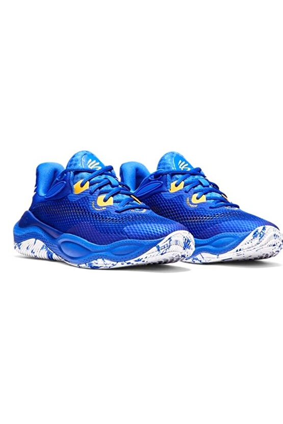 Curry Splash 24 Erkek Mavi Basketbol Ayakkabısı 3027636-401
