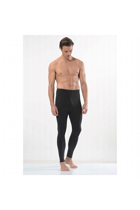Lacivert Tekstil Erkek Siyah Termal Alt 175