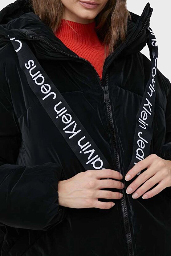 Long Drawcords Soft Touch Puffer