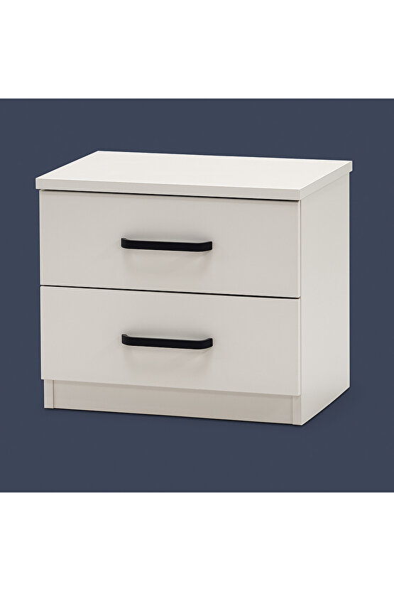 Aura Komodin - 2 Çekmeceli Komodin