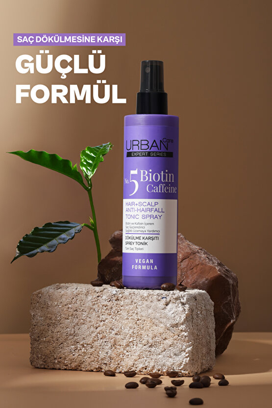 Expert Biotin ve Kafein Dökülme Karşıtı Şampuan&Tonik Set-vegan
