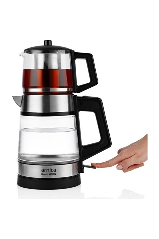 Demli Ih33250 Cam Gövdeli Çay Makinesi