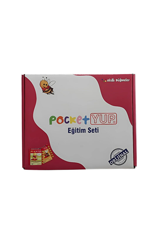 Akıllı Düğmeler - Pocketyup - 4-6 Yaş Çocuk Bulmacası Kitabı Kontrol Kutusu