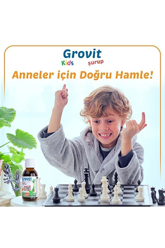 Kids Multivitamin Şurup 150 ml Boy Uzamasına Yardımcı Ve Iştah Düzenleyici