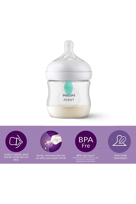 Natural Response Anti-Colic PP Biberon 125 ml +0 ay