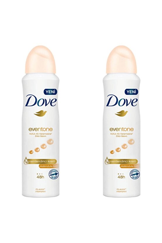 Deodorant Eventone Nemlendirici Krem + Kalendula Özü 150ml 2li