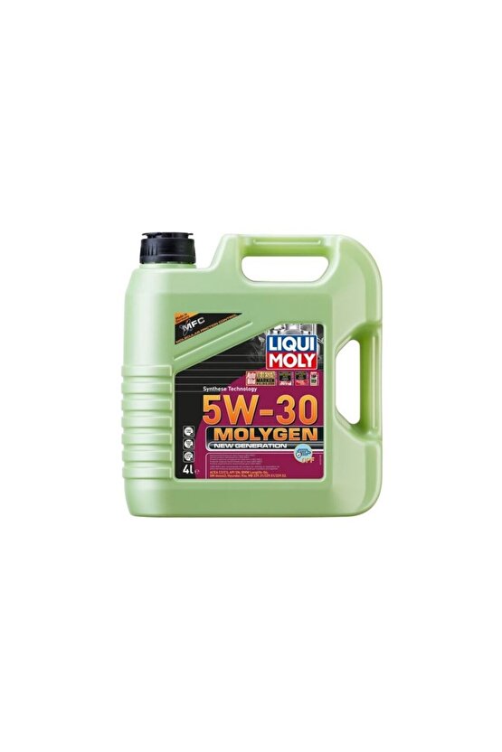 Molygen New Generation 5W30 Motor Yağı 4 LT,CeraTec Seramik Motor Koruyucu 300ML Set