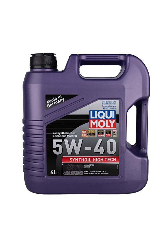 Synthoil High Tech 5w-40 Motor Yağı 4lt 2194