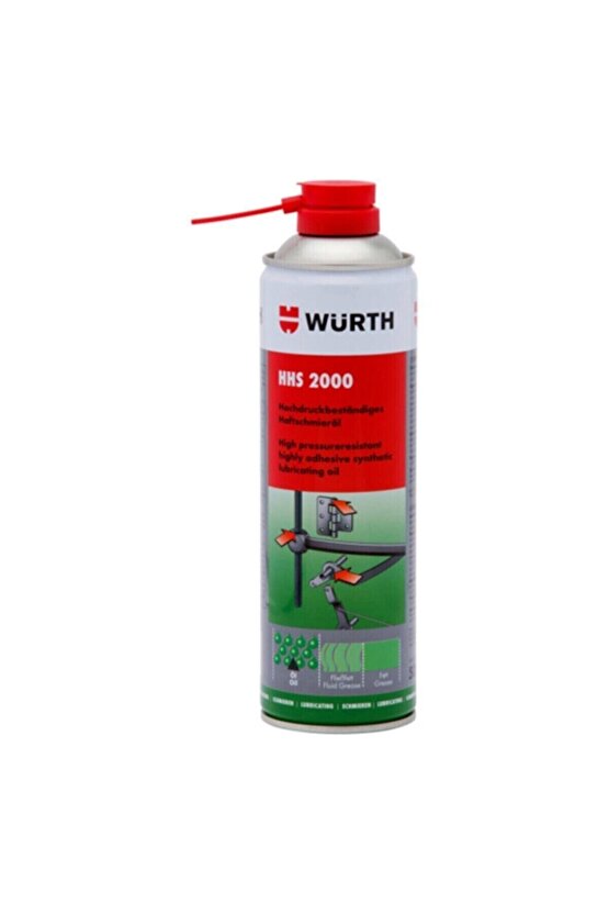 500ml Hhs2000 Basınca Dayanıklı Sprey Sıvı Gres Yağ