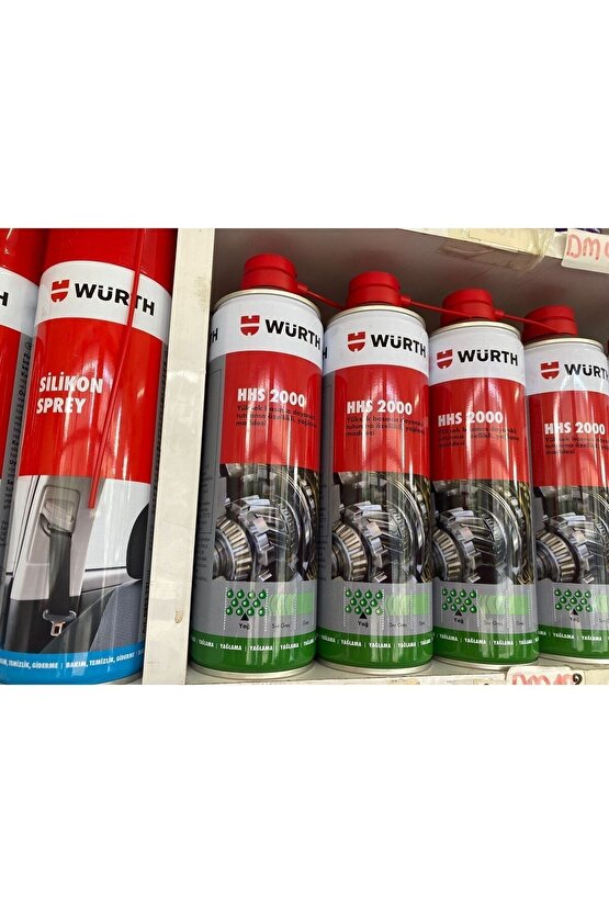 Silikon Sprey 500ml+yağlama Spreyi Hhs2000 500ml