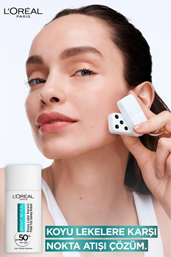 False Lash Telescopic Fiber Maskara & Bright Reveal Spf 50+ Koyu Leke Karşıtı Günlük Yüz Güneş Kremi