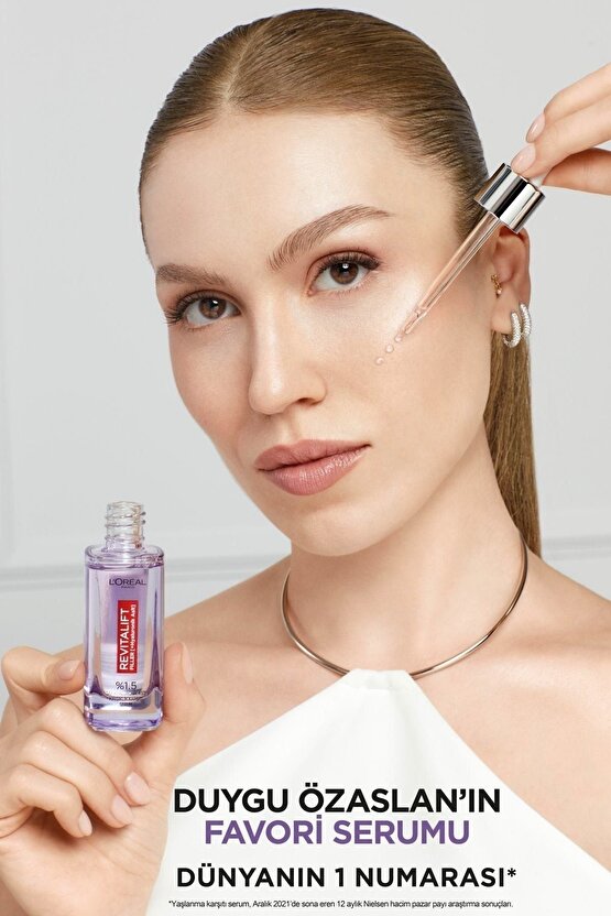 Yeni Orjinal Ürün Revitalift Filler Saf Hyaluronik Asit Kırışıklık Karşıtı Serum 30 Ml