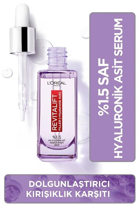 Revitalift Filler Yaşlanma Karşıtı Gündüz Kremi + %1.5 Saf Hyaluronik Asit Kırışıklık Karşıtı Serum