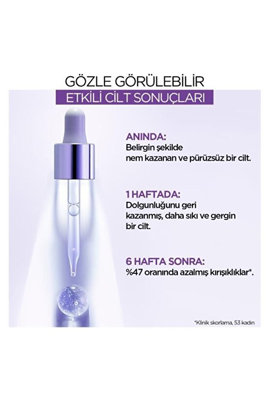 Revitalift Filler Yaşlanma Karşıtı Gündüz Kremi + %1.5 Saf Hyaluronik Asit Kırışıklık Karşıtı Serum