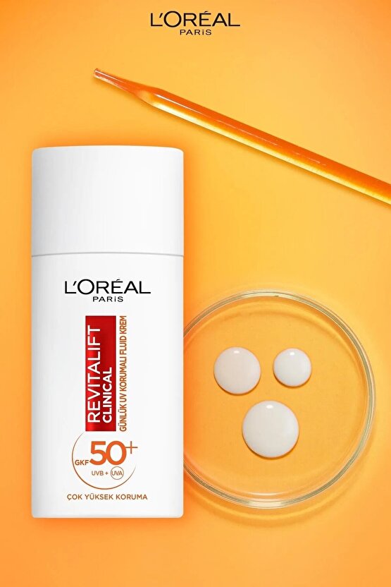 Revitalift Clinical Spf 50+ Günlük Yüksek Uv Korumalı Yüz Güneş Kremi 50 Ml