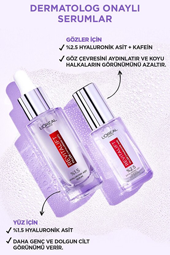 Revitalift Filler Göz Çevresini Aydınlatıcı, Koyu Halka Görünümünü Azaltan Göz Serumu 20ml PR