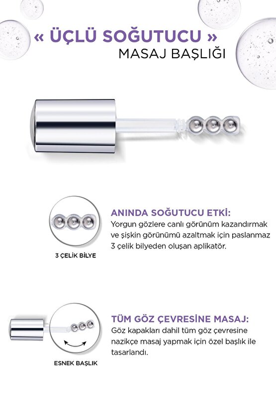 Revitalift Filler Göz Çevresini Aydınlatıcı, Koyu Halka Görünümünü Azaltan Göz Serumu 20ml PR