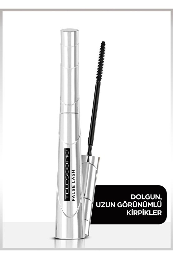 Paris False Lash Telescopic Fiber Siyah Maskara