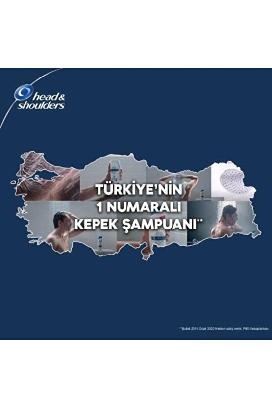Head & Shoulders Mentol Ferağlığı Şampuan 4*800=3200 ml Pompalı