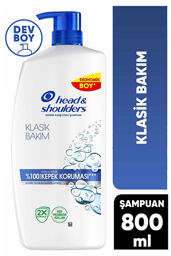 Klasik Bakım Şampuan 800 ml