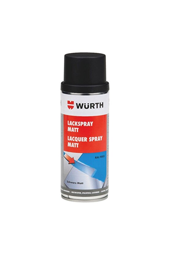 SPREY TAMPON BOYA MAT SİYAH 400 ML