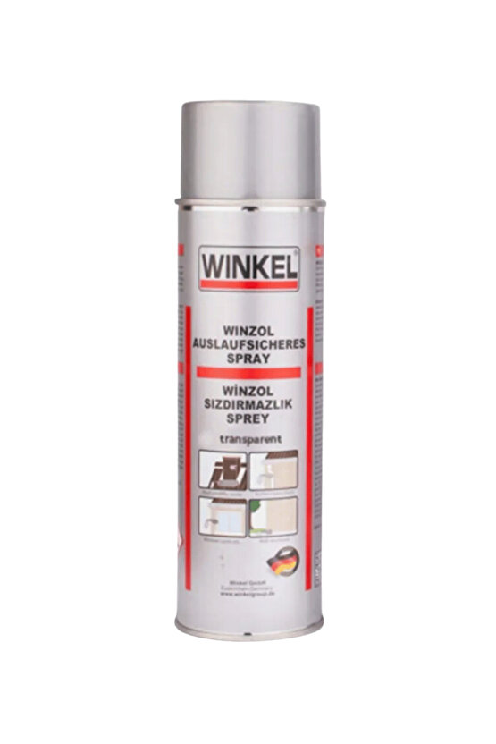 Winzol Şeffaf Renk Su Geçirmez Sızdırmazlık Sprey 2li Paket 500ML×2