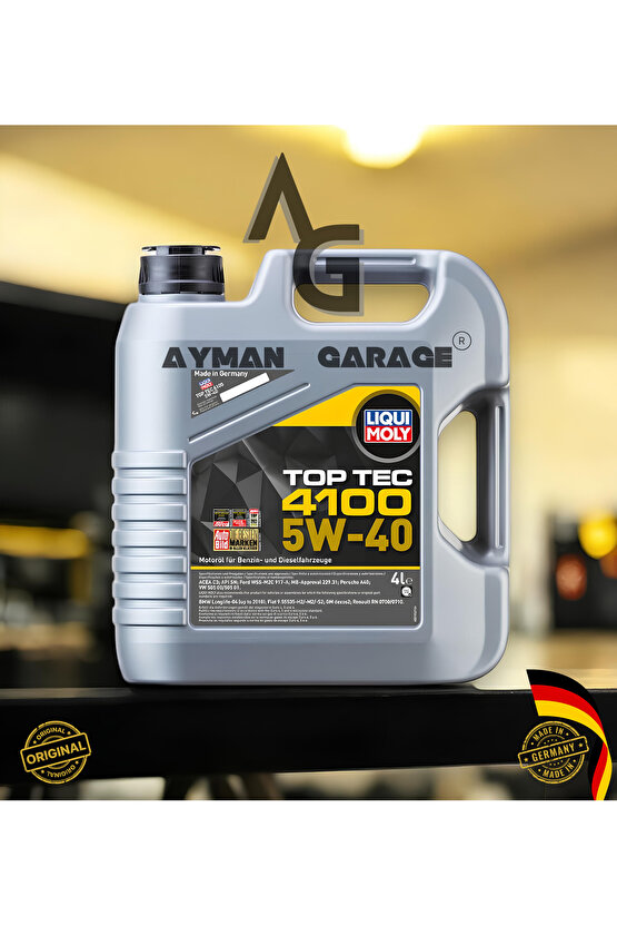 TOP TEC 4100 5w40 ORIJINAL Motor Yağı 4 Litre