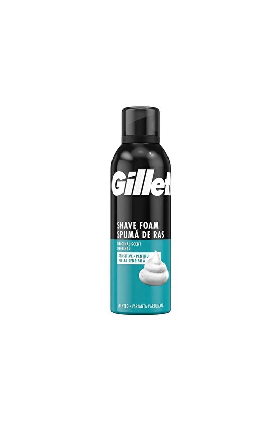 Tıraş Köpüğü Shave Foam Sensitive Traş Köpüğü 200 ml