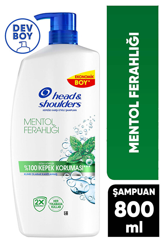 Mentol Ferahlığı Şampuan 800 ml
