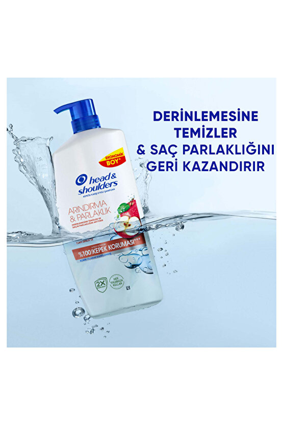 Arındırma&Parlaklık Kepeğe Karşı Etkili Şampuan 800 ml