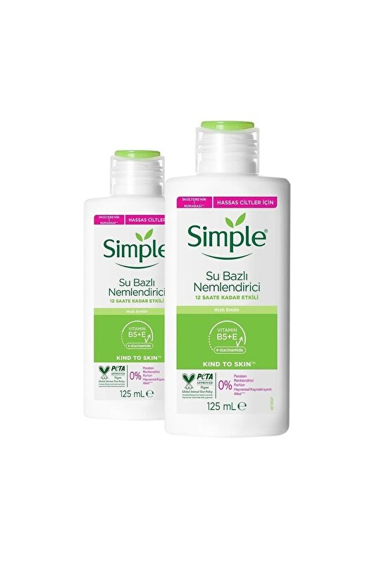 Sensitive Skin Experts Su Bazlı Nemlendirici 125 Ml X 2 Adet 7777777177442