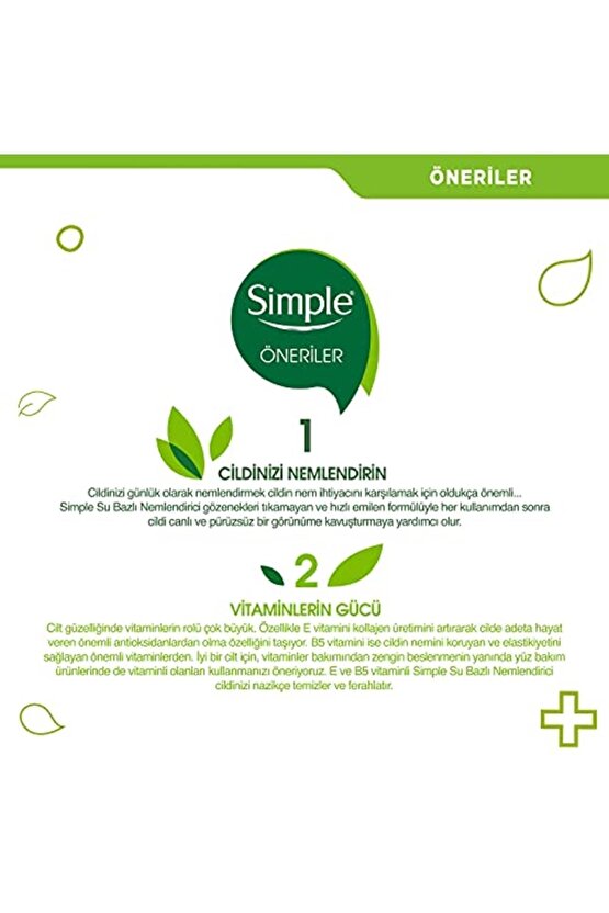 Kind To Skin Su Bazlı Nemlendirici 12 Saate Kadar Etklili Hassas Ciltler Için, 125 Ml