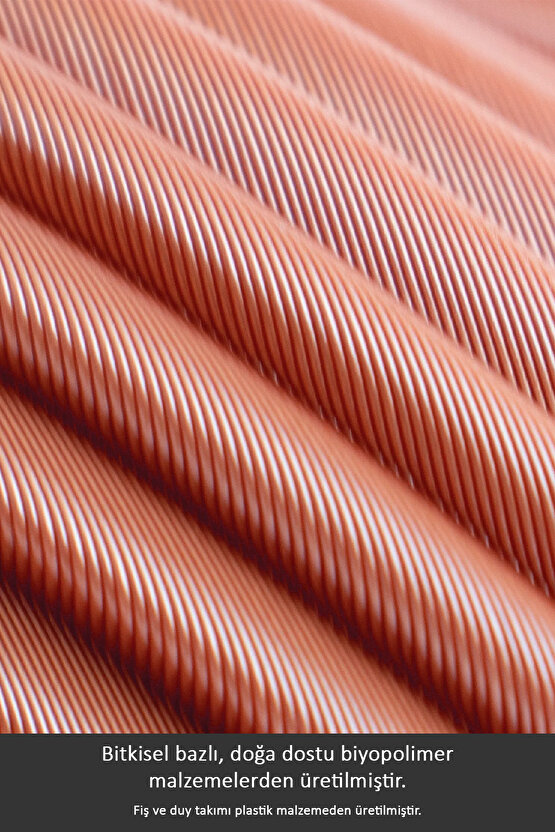 Bulg Dekoratif Abajur Masa Lambası Terracotta