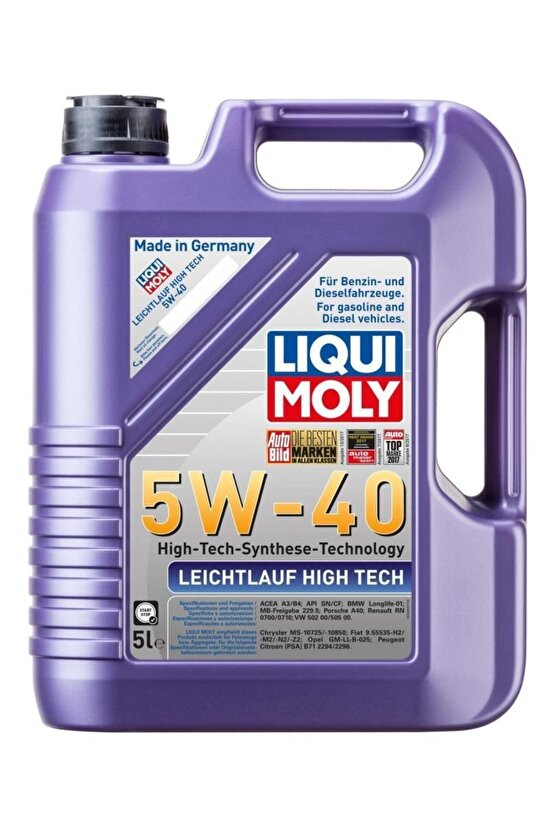 Leichtlauf High Tech 5w-40 Motor Yağı 5 Litre (2328)