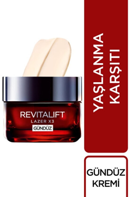 Revitalift Lazerx3 Yoğun Yaşlanma Karşıtı Yüz Kremi Gündüz 50ml