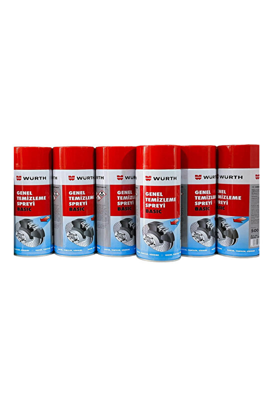 Genel Temizleme Ve Balata Spreyi 500 ml Ürün