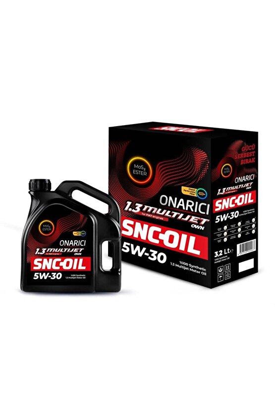 Icon Group - SNC-OIL Pro-S Plus 1.3 Multijet Onarıcı 5W-30 Motor Yağı 3.2 Litre