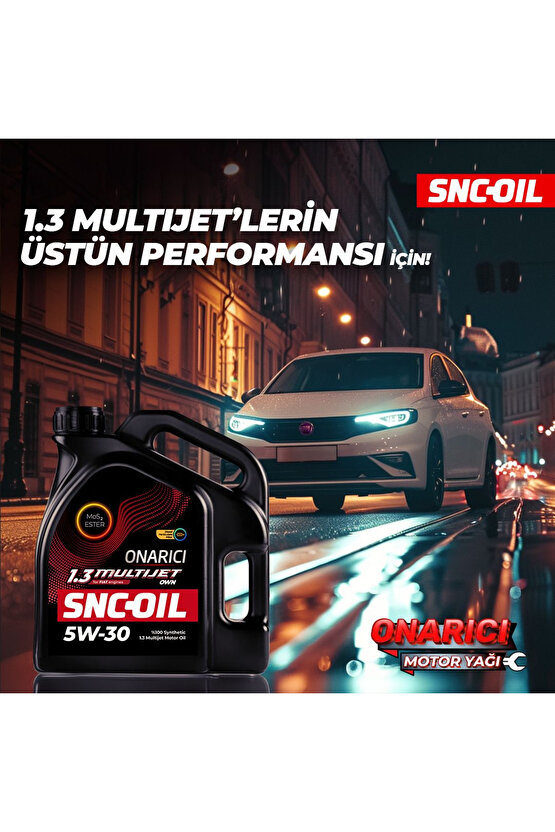 Icon Group - SNC-OIL Pro-S Plus 1.3 Multijet Onarıcı 5W-30 Motor Yağı 3.2 Litre