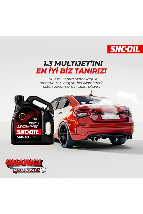 Icon Group - SNC-OIL Pro-S Plus 1.3 Multijet Onarıcı 5W-30 Motor Yağı 3.2 Litre